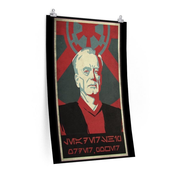 Star Wars - Imperial Propaganda - Posters, Star Wars, Galactic Empire, Rebel Alliance, Gift, Prints, Custom, Unique, Geek, Palpatine,
