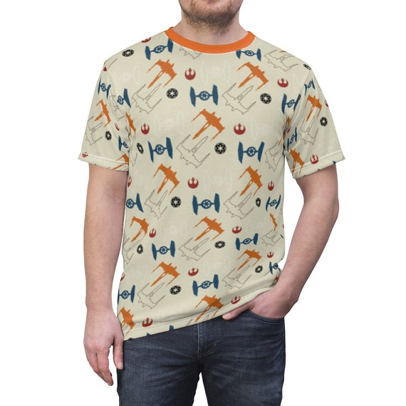 Star Wars AOP Unisex Shirt – Cut and Sew Tee, Regular Fit, Star  