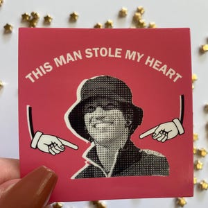 Josh Dun This Man Stole My Heart Sticker