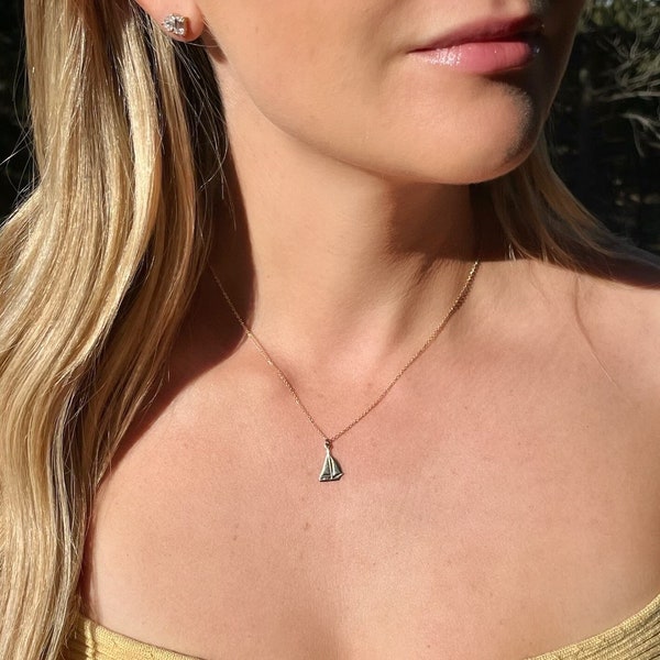 Sailboat Charm Necklace