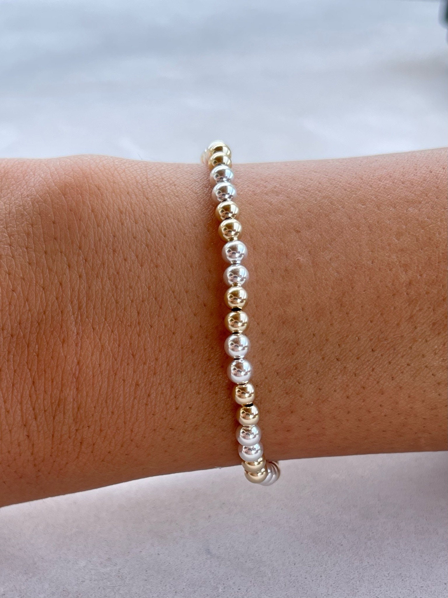 Katy Bracelet Gold with Silver - Standard main image 0