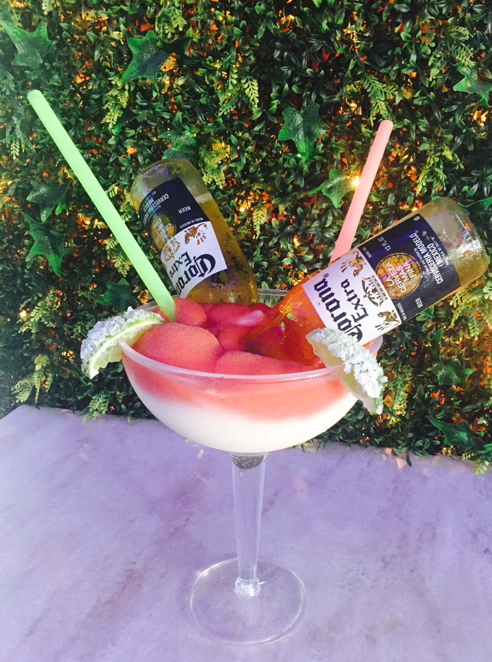 Giant 55 oz margarita plastic cup. Fishbowl glass Etsy