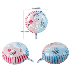 Baby Geslacht Onthullen Balloon Girl of Boy? Helium of lucht