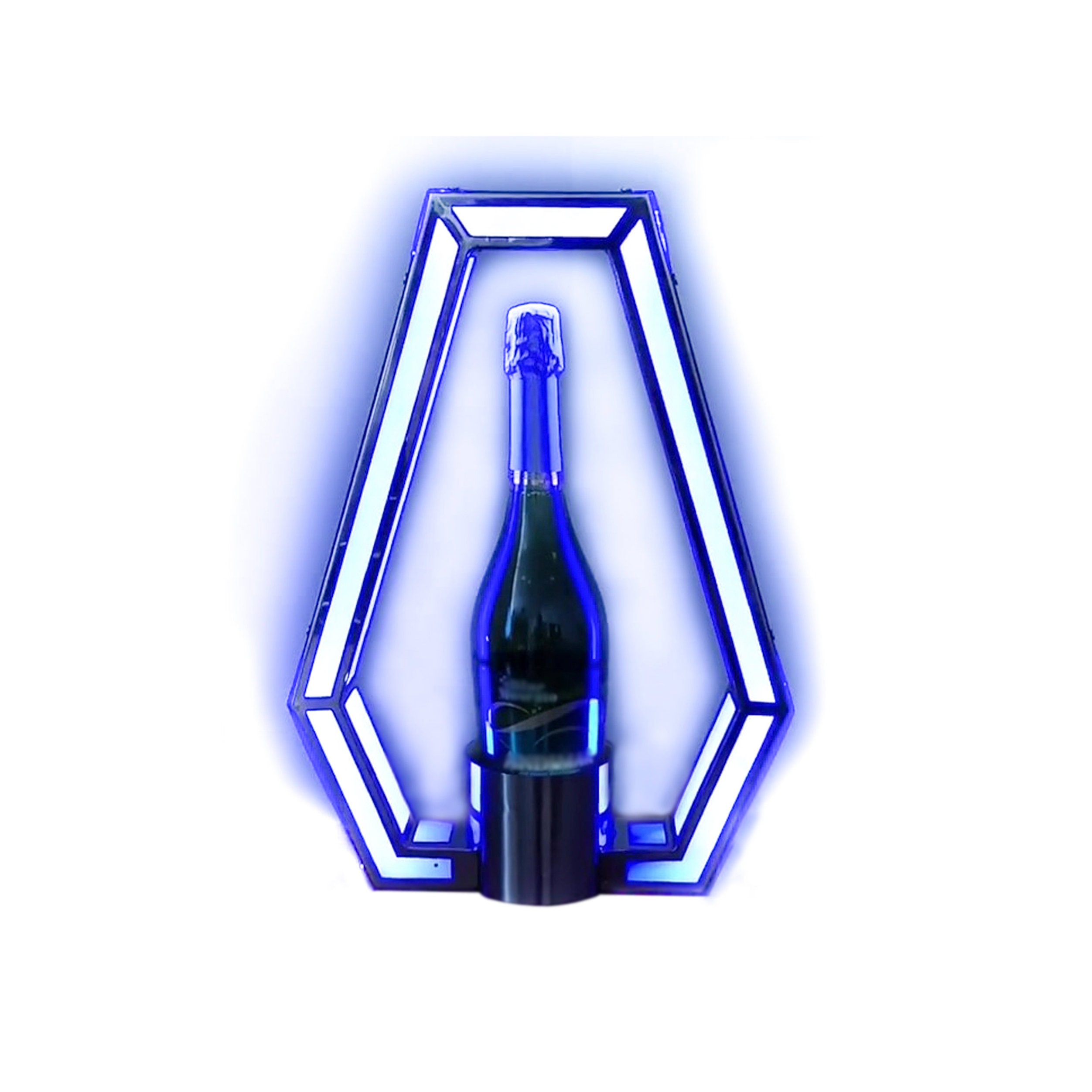 Ace of spade LED Custom Logo Presenter Bottle(led champagne carrier)