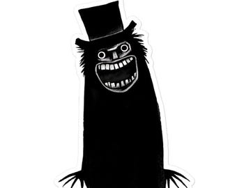 Babadook Monster Sticker | Durable Vinyl Decal