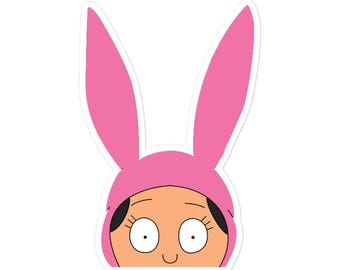 Louise Peeker Bob's Burgers Vinyl Sticker