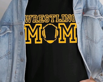 Wrestling Mom with Headgear T-Shirt