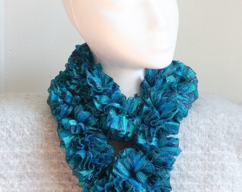 Ribbon Yarn Boa Style Laguna Scarf