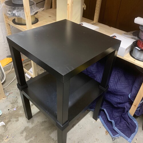 IKEA LACK ジグザグ 黒 IKEA LACK Stacking Adapters - IKEA Hack - Set of 4 - Lots of Color