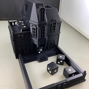 Haunted House Dice Tower For Betrayal At House On The Hill Or Etsy Haunted House Dice Tower For Betrayal At House On The Hill Or Etsy
