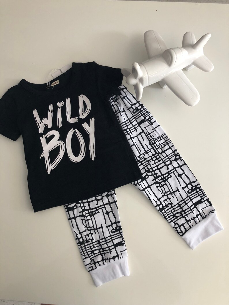 Wild Boy Toddler Set Long pants
