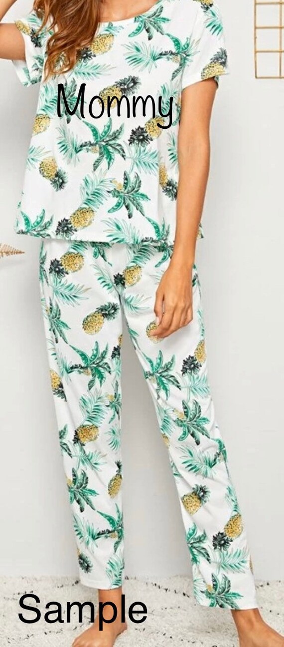 mommy daughter matching pjs