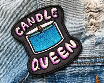 Candle Queen Iron-On Patch