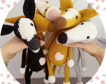 Pupazzo personalizzabile | Levriero | Whippet | Galgo | Podenco | Levriero italiano | Levriero | Cane fatto a mano personalizzato | Amigurumi