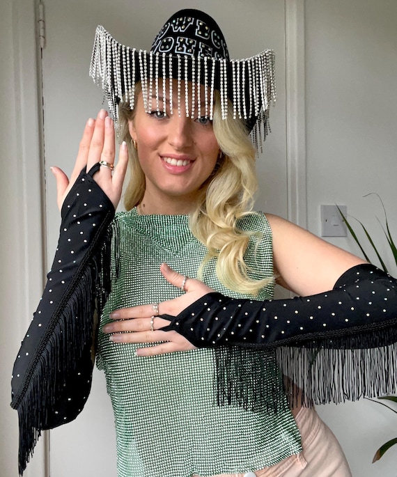 Berkelen Donne Lunghi Guanti 4 Paia Senza Dita Scaldabraccia A Maglia - Foto 13