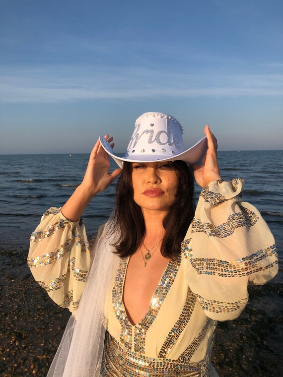 Cowboy Hat Bridal Accessories 
