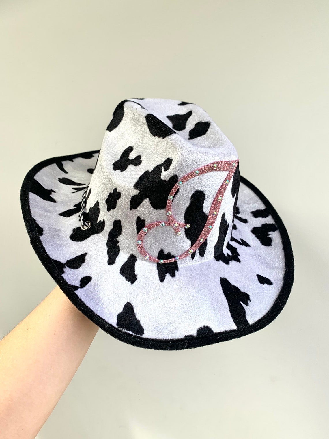 Cowgirl Hat Cow Print Cowboy Hat Personalised Cowboy Hat - Etsy