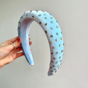 Iconic Mix Crystal Puffy Statement Headband main image 1