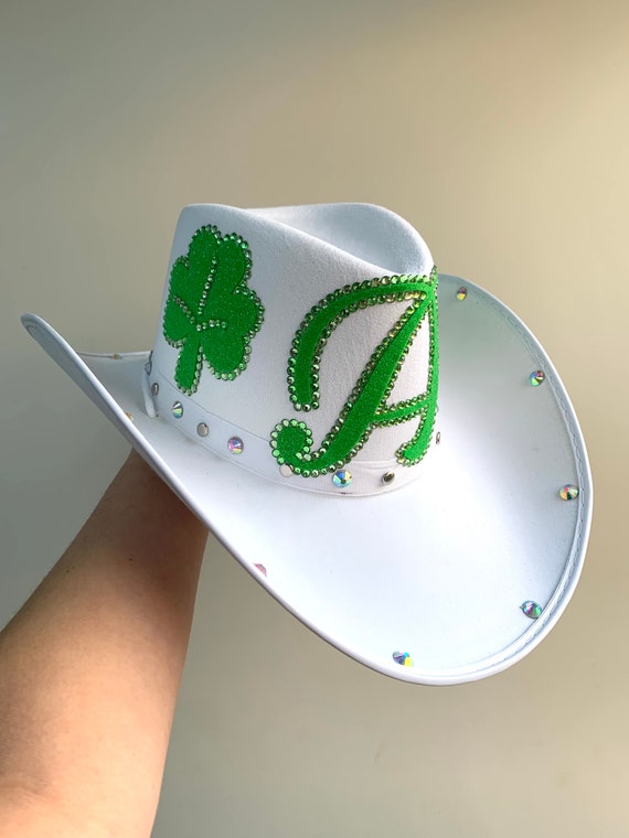 St Patricks Day Hat St Paddies Cowboy 
