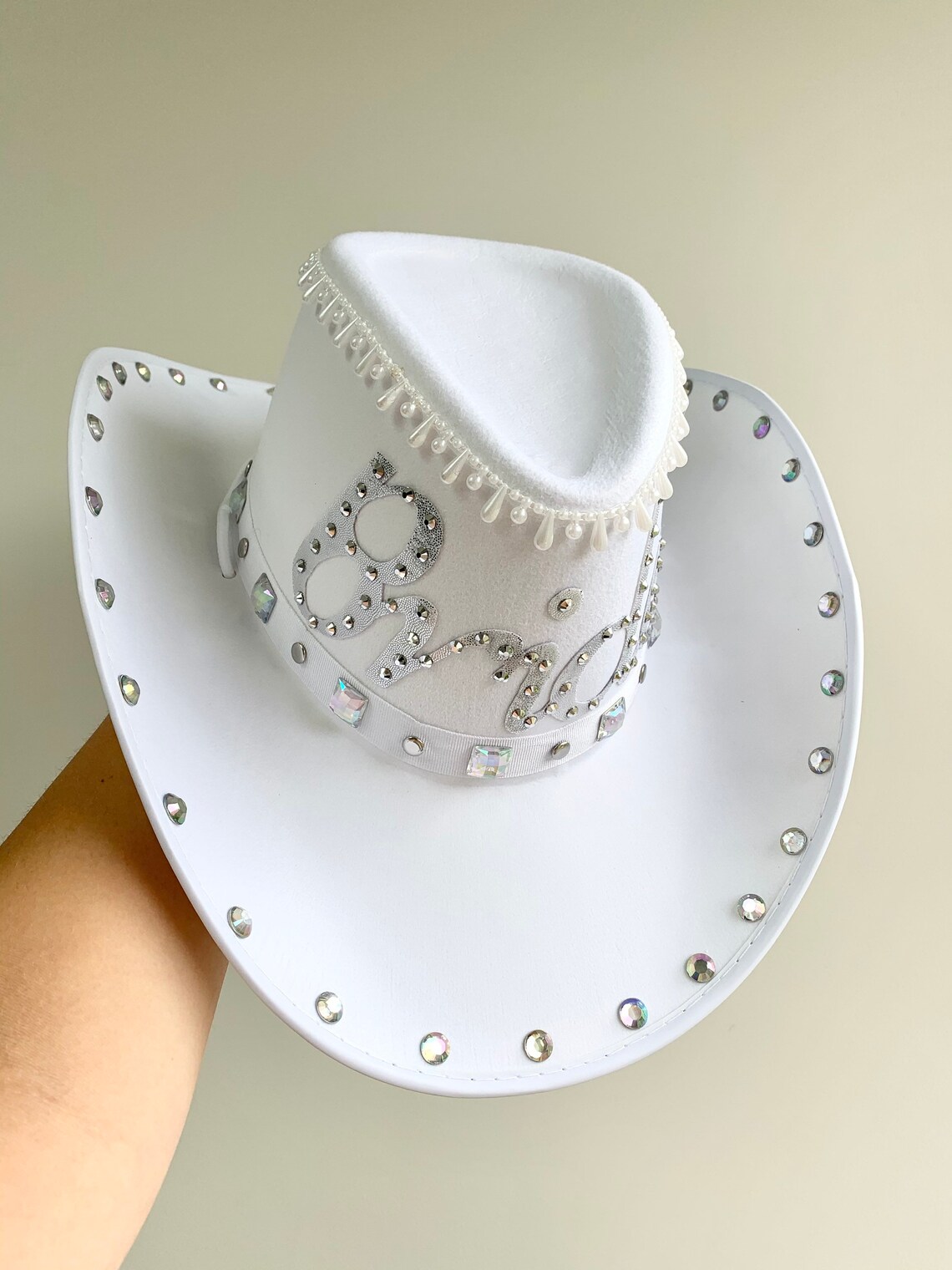 Bride To Be Bridal Accessories Hen Hat Hen Party Hat Etsy