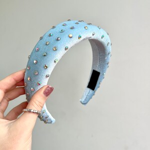 Iconic Mix Crystal Puffy Statement Headband