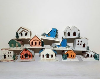 Christmas village | Etsy