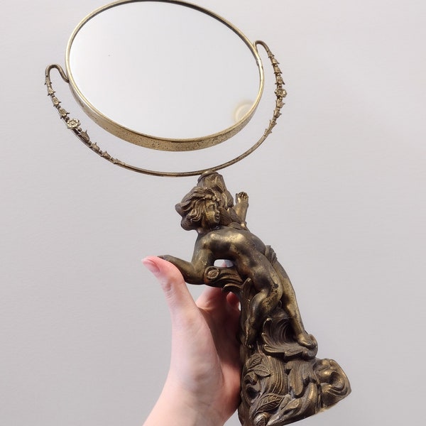 Antique Vanity With Mirror Etsy