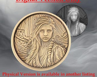 Piraten-Tiefenkarte: CNC Gravur & 3D-Druck (Digitale Datei PNG)