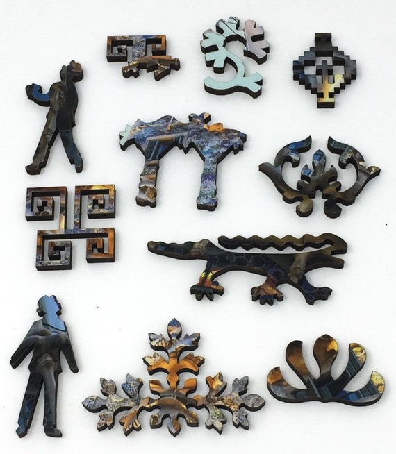 Mini puzzles en bois pour adultes 1000 pièces - Puzzle - Achat & prix