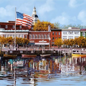 Annapolis 600 piece wooden puzzle