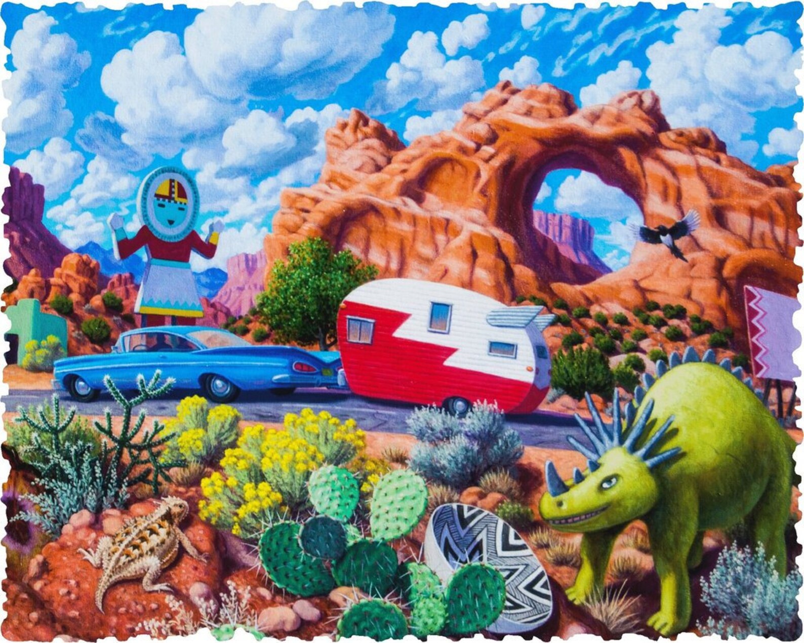 Wooden Jigsaw Puzzles For Adults The Zig Zag Traveler 501 Etsy