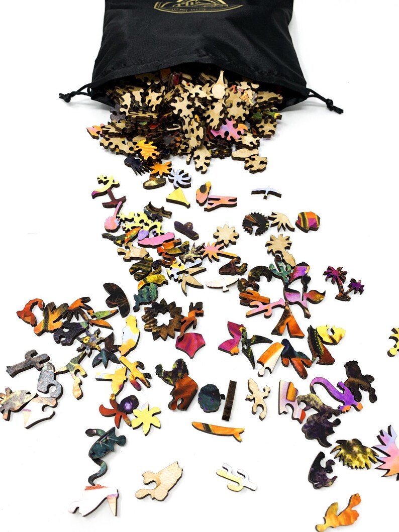 Wooden Puzzles for Adults the Baja Trail 500 Piece Wooden Etsy