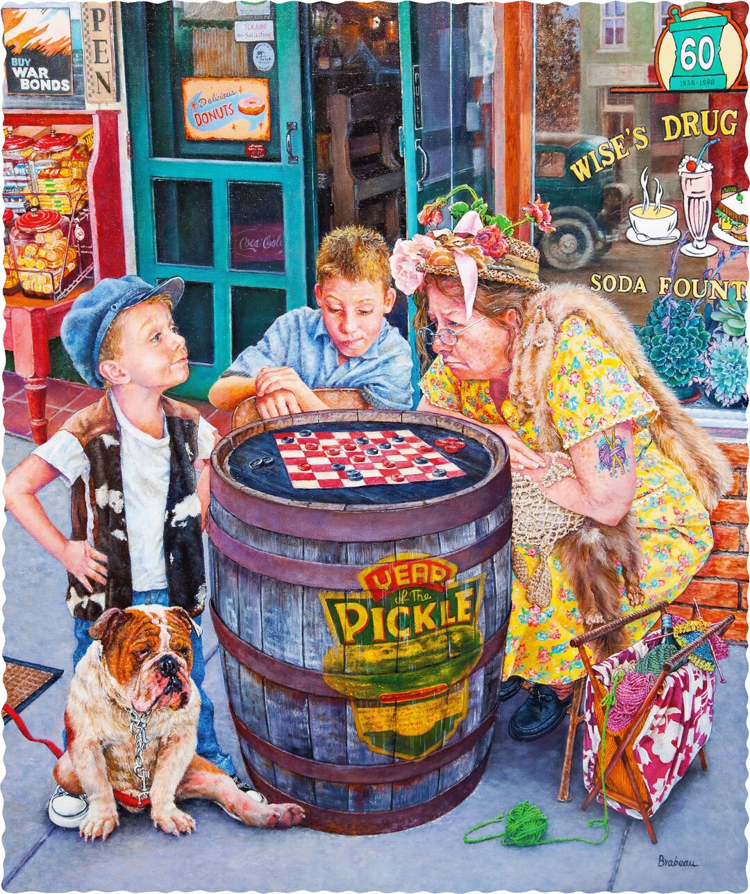Wooden Jigsaw Puzzles for Adults Sidewalk Checkers 474 Piece Wooden
