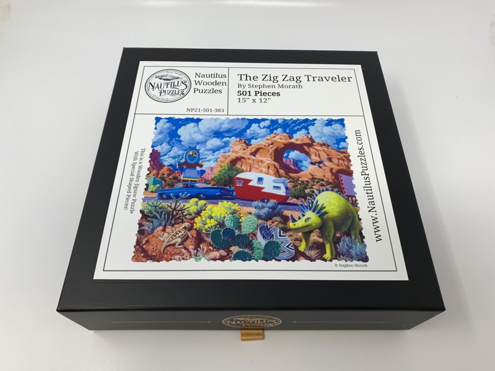 Wooden Jigsaw Puzzles For Adults The Zig Zag Traveler 501 Etsy