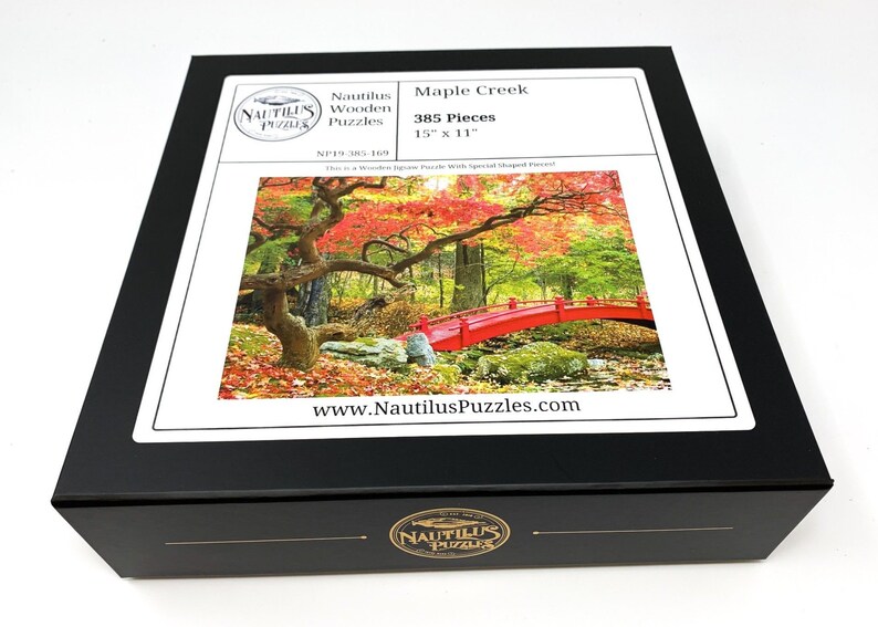 Wooden Jigsaw Puzzles for Adults Maple Creek 385 Piece Etsy
