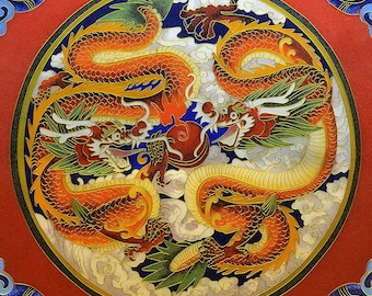 Wooden Jigsaw Puzzles For Adults - Peking Dragon (150 Piece Wooden Jigsaw Puzzle) Made in the USA by Nautilus Puzzles