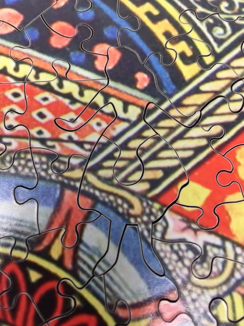 Wooden Puzzles For Adults Alice In Wonderland Off With Etsy