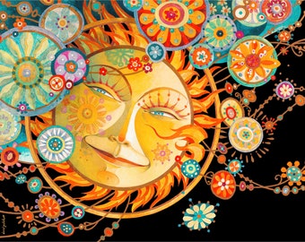 Wooden Jigsaw Puzzles For Adults - Here Comes the Sun (505 Piece Wooden Jigsaw Puzzle) Made in the USA by Nautilus Puzzles