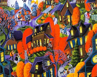 Halloween Spooktacular Wooden Jigsaw Puzzles For Adults 479 Pieces by Nautilus Puzzles® - Spooky Puzzle With Whimsy Pieces, Horror Puzzle
