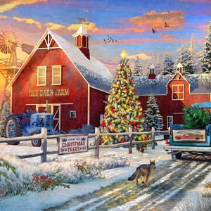Christmas Puzzles For Adults, Wooden Jigsaw Puzzle, Gift For Him, Winter Shaped Puzzles, Unique Family Games, Holiday Gift -200 Pieces