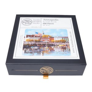 large 600 piece wooden jigsaw puzzle