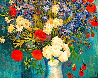 Wooden Jigsaw Puzzles For Adults - Vase With Summer Flowers (50 Piece Mini Wooden Jigsaw Puzzle) Made in the USA by Nautilus Puzzles