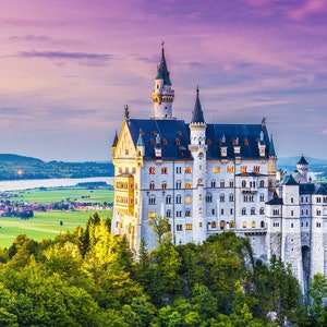 Neuschwanstein Laser Cut - Etsy