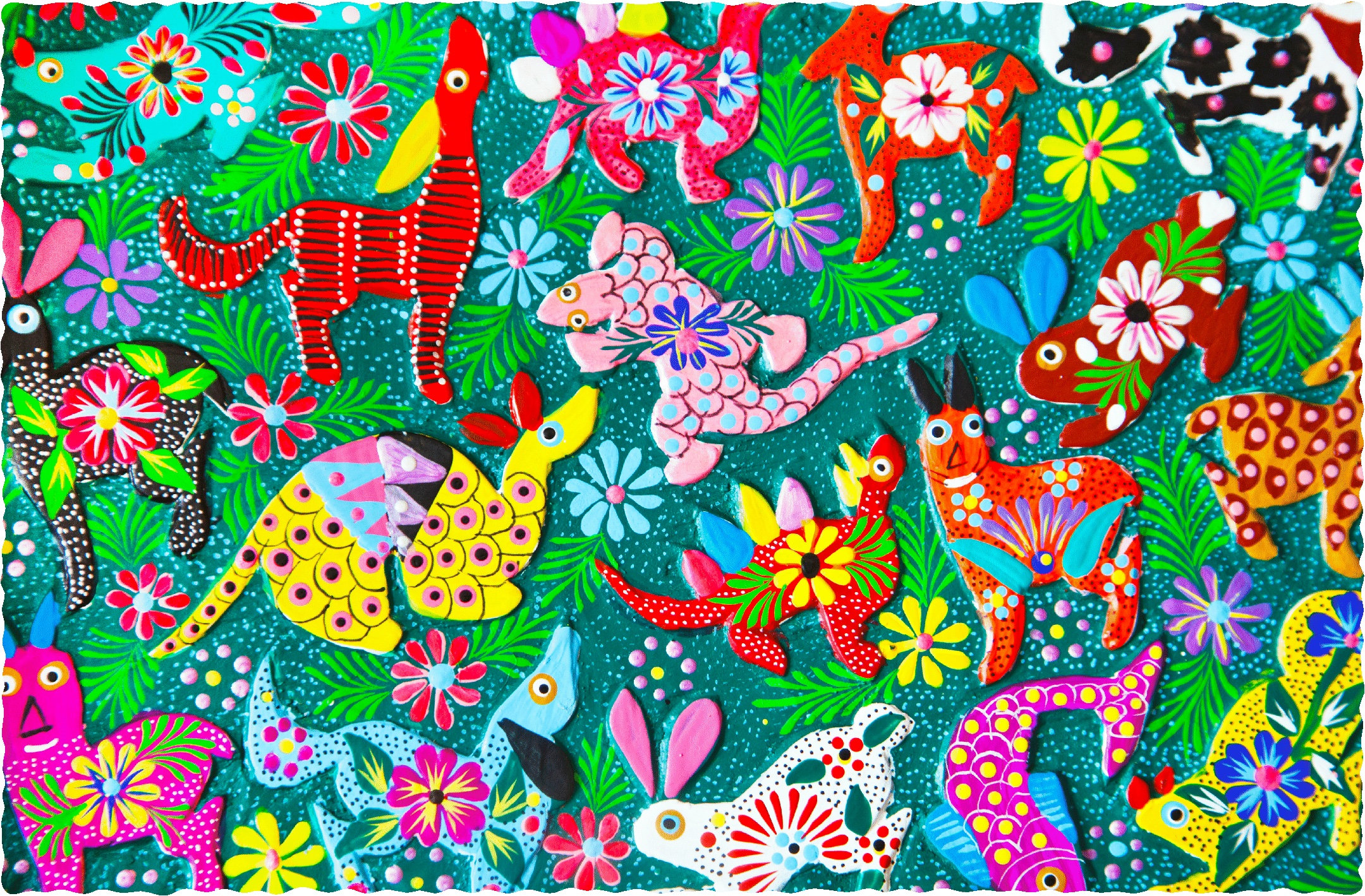 chicano入手困難激レアレコードセット4枚 Wooden Jigsaw Puzzles for Adults - Mexican Folk Art (450 Piece