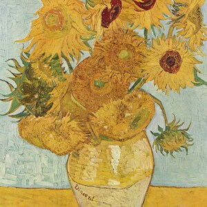 Wooden Jigsaw Puzzle For Adults, Van Gogh Puzzle, Sunflowers Wooden Jigsaw Puzzle, Back to School Gift, Teacher Appreciation Gift-120 Pieces