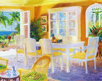 Wooden Jigsaw Puzzles For Adults - Caribbean Coffee (461 Piece Wooden Jigsaw Puzzle) Made in the USA by Nautilus Puzzles