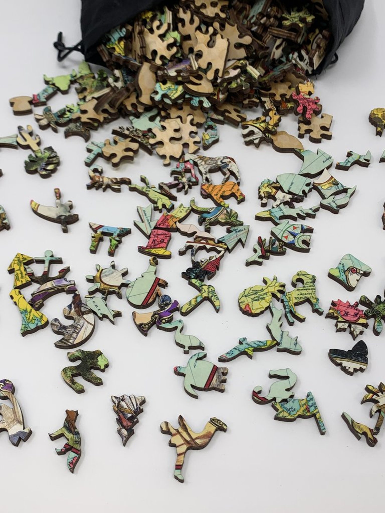 Wooden Puzzles For Adults The Incredible Ride 550 Piece Etsy