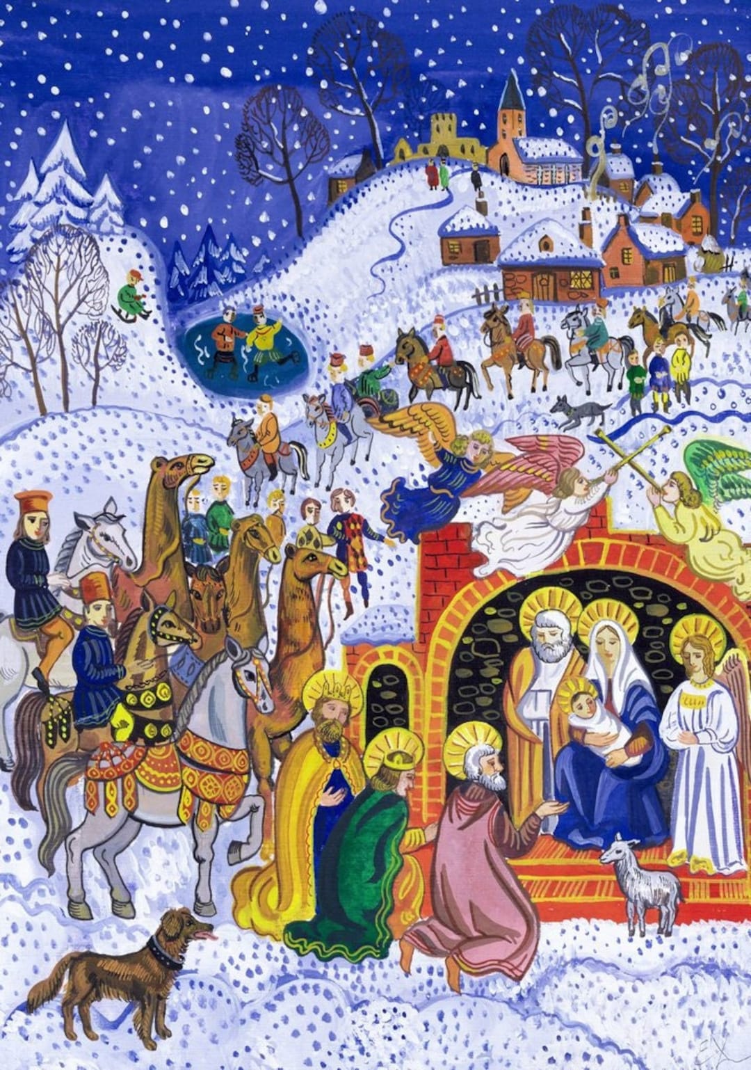 Christmas Wooden Jigsaw Puzzles for Adults - the Nativity (413 Pieces ...