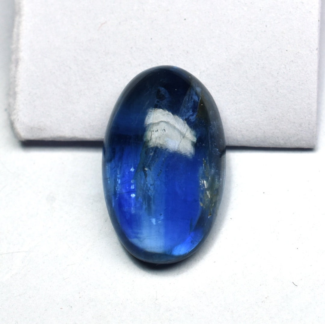 Pendentif Poche En Quartz Kyanite Et Jais Naturel – Bijou élégant Et Hypoallergénique Pour Un Style Unique