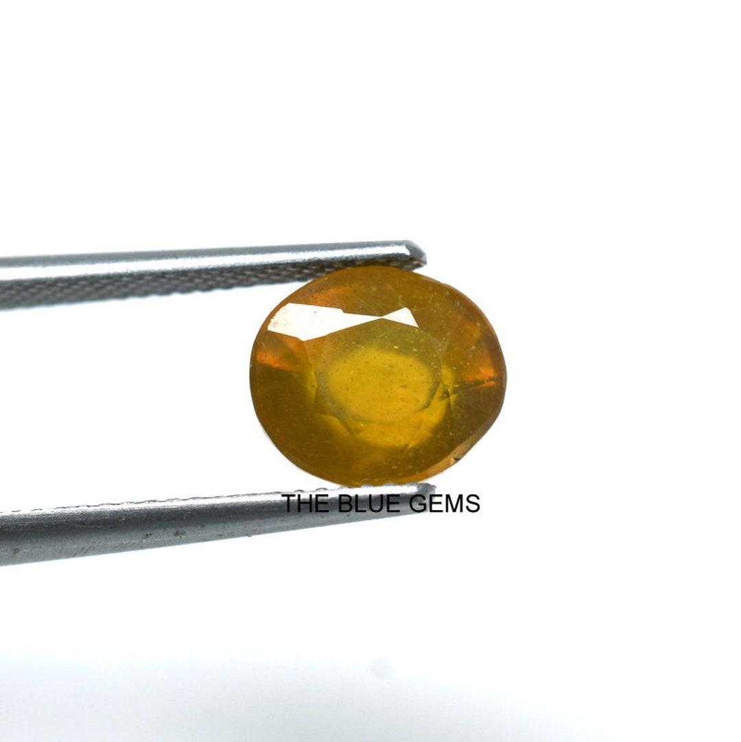 Natural Sapphire Gemstonebest Yellow Sapphire Oval Shape Cut 4.25cts